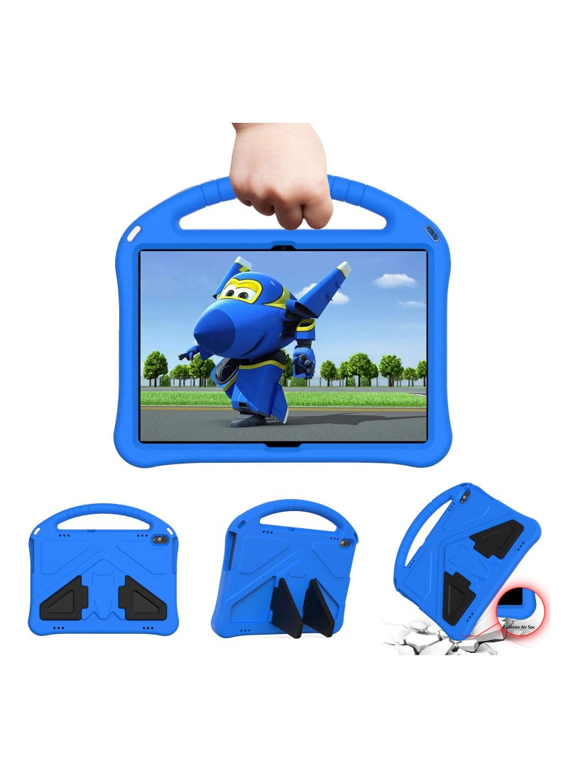 SYOSI - Kids Tablet Case for Lenovo Tab M10 HD TB X505F X605F Smart Tab P10 TB X705F L Lightweight Case with Handle Stand EVA Shockproof Cover for Lenovo Tab M10 P10 10.1" Blue - Image 1