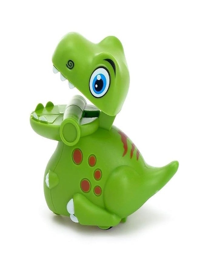 Fezeedi Kids Press and Go Vehicles Toy for 1, 2, 3 Year Old Boy & Girl | Baby and Toddlers Bath Toys | Press & Go Crawling Toys for Kids -Multicolor (Pack of 1) (Dinosaur) - Image 1