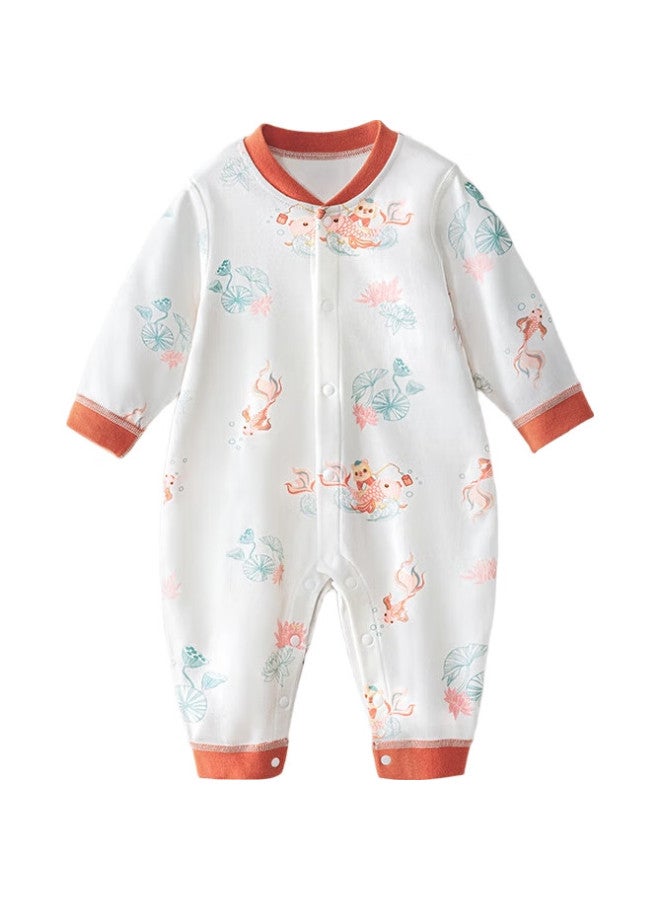 Beptides Baby Clothes, Onesie For Newborns, Spring And Autumn, Seamless Cotton, Adorable Infant Romper, Crawling Suit - Image 3