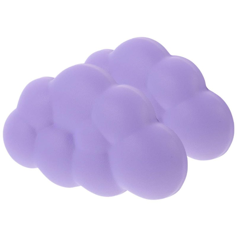 Purple Memory Foam Keyboard Wrist Rest Pad 2 Pack Non Slip Cushion For Typing Comfort - Image 2