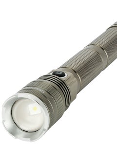 GEEPAS Zoomable LED Flashlight ,20W Laser High-Power LEDs, Perfect for Indoor and Outdoor Use, 10 Hours Continuous Working/ with Aluminum Alloy Housing, Type C Charging, Limited Lifetime Warranty| GFL4651  - Image 3