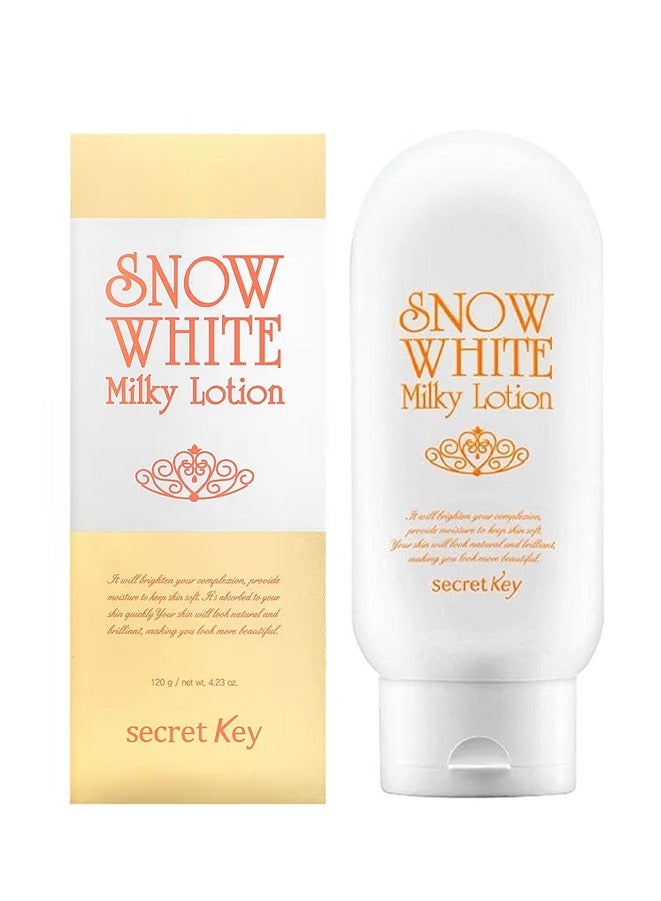 Secret Key Snow White Milky Lotion - 120g - Image 1