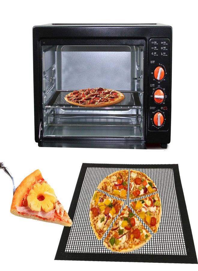BLUE DROP Bluedrop PTFE Open Mesh Crispy Baking Mats Quick Oven Liners Dehydrator Sheets Non Stick Perforated Toaster Meshes Pack of 2 - Image 4