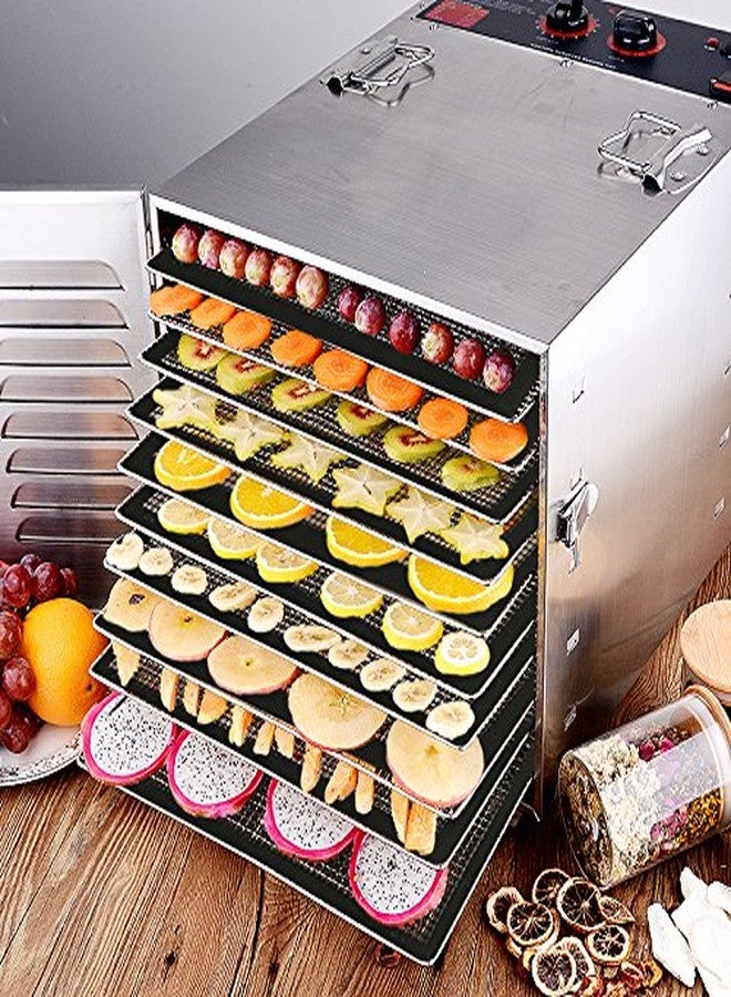 BLUE DROP Bluedrop PTFE Open Mesh Crispy Baking Mats Quick Oven Liners Dehydrator Sheets Non Stick Perforated Toaster Meshes Pack of 2 - Image 3