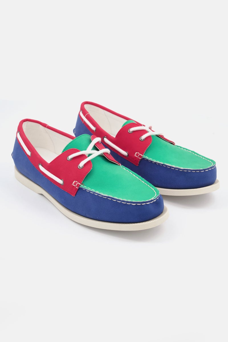 Club Room Men Medium Elliot Slip On Boat Shoes, Green - Image 1