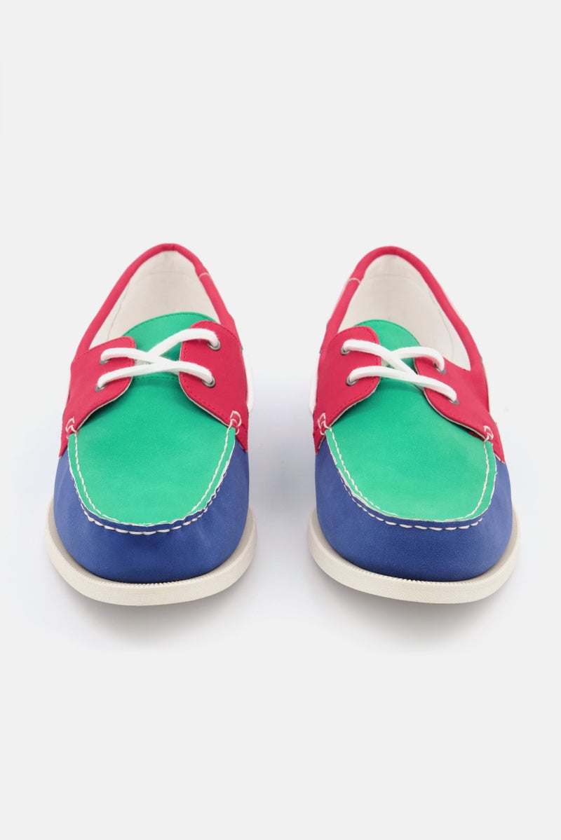 Club Room Men Medium Elliot Slip On Boat Shoes, Green - Image 3