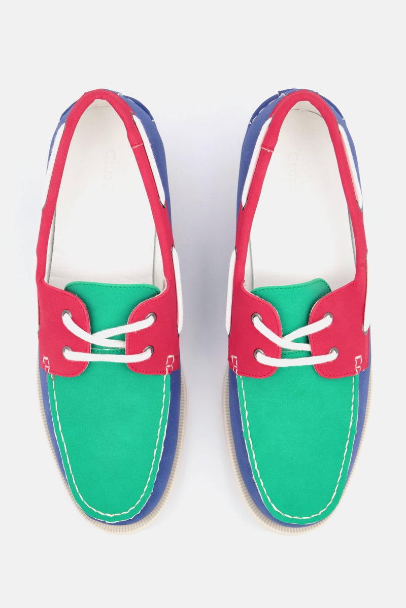 Club Room Men Medium Elliot Slip On Boat Shoes, Green - Image 4