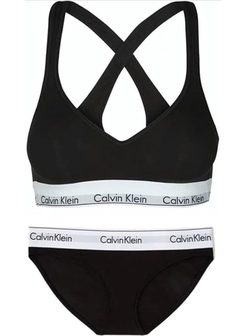 كالفن كلاين بيرفورمانس حمالة صدر قطنية عصرية مبطنة بخفة - Image 1