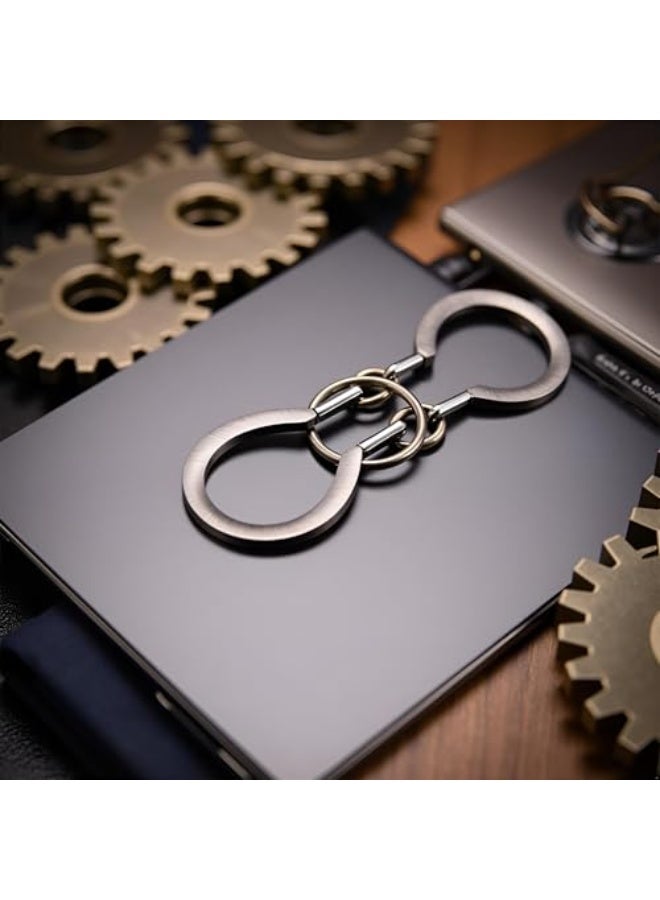 Puzzle Ring Brain Teaser Puzzles - Metal Horseshoe Cast Puzzle Game Unlock Interlock Puzzles Box Mind IQ Logic Test Disentanglement Games for Adults Office Supplies - Image 5