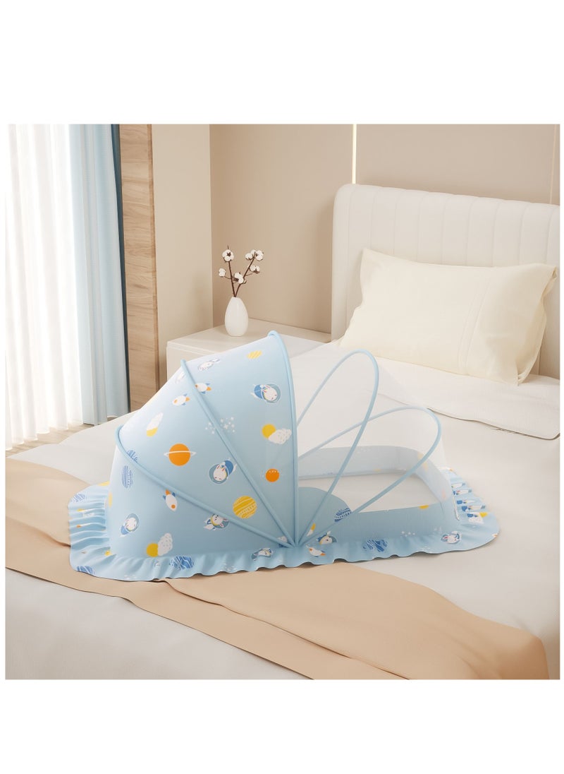 Arabest - Cute Baby Mosquito Net,Foldable Universal Cot Baby Mosquito Shield,Essential Mosquito Net for Slumber Ideal Mosquiteros para Cunas de Bebes - Image 1