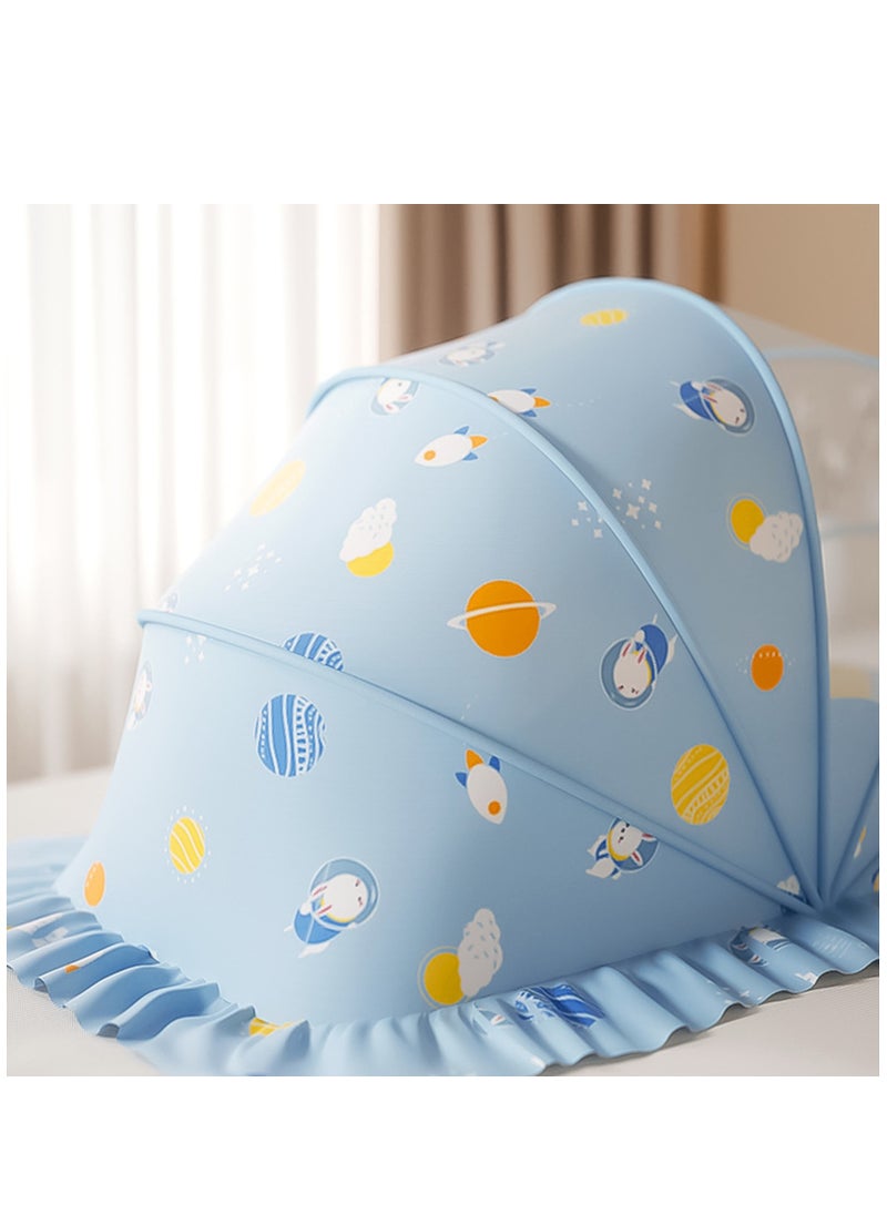 Arabest - Cute Baby Mosquito Net,Foldable Universal Cot Baby Mosquito Shield,Essential Mosquito Net for Slumber Ideal Mosquiteros para Cunas de Bebes - Image 1