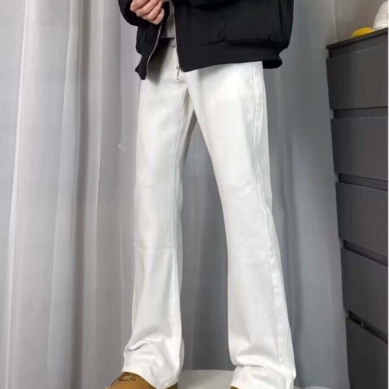 Unisex Classic Denim Jeans Loose Fit Daily Outdoor Wear - Image 2