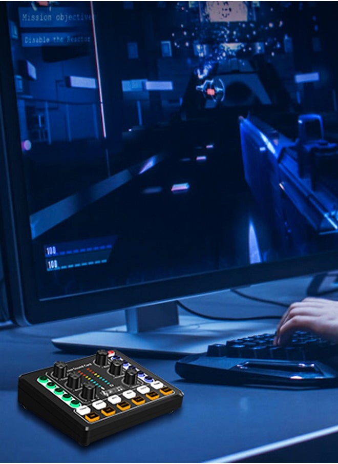 M8 Sound Card Set, Podcast Equipment Bundle, Recording Studio Package, Live Sound Card - Audio Interface for Laptop Computer Vlog Living Broadcast Live Streaming YouTube TikTok