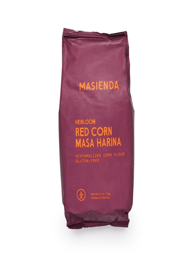 Masienda Heirloom Red Corn Masa Harina/Flour. Nixtamalized Corn Flour Perfect for Corn Tortillas, Tamales, Tostadas, Pupusas, Arepas and More. Gluten-Free, Non-GMO, Preservative-Free. 2.2 Pounds. - Image 1