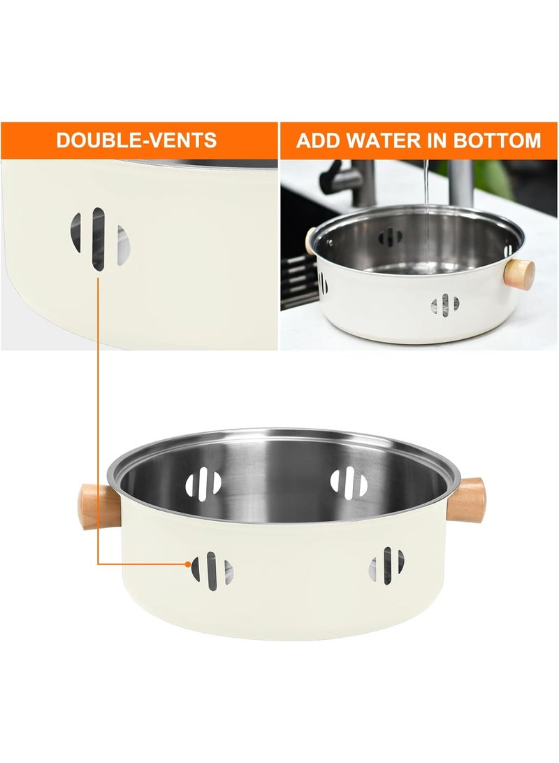 A small, portable, versatile, and smokeless charcoal grill suitable for both indoor and outdoor use; it is ideal for home, camping, picnics, and parties. - Image 3