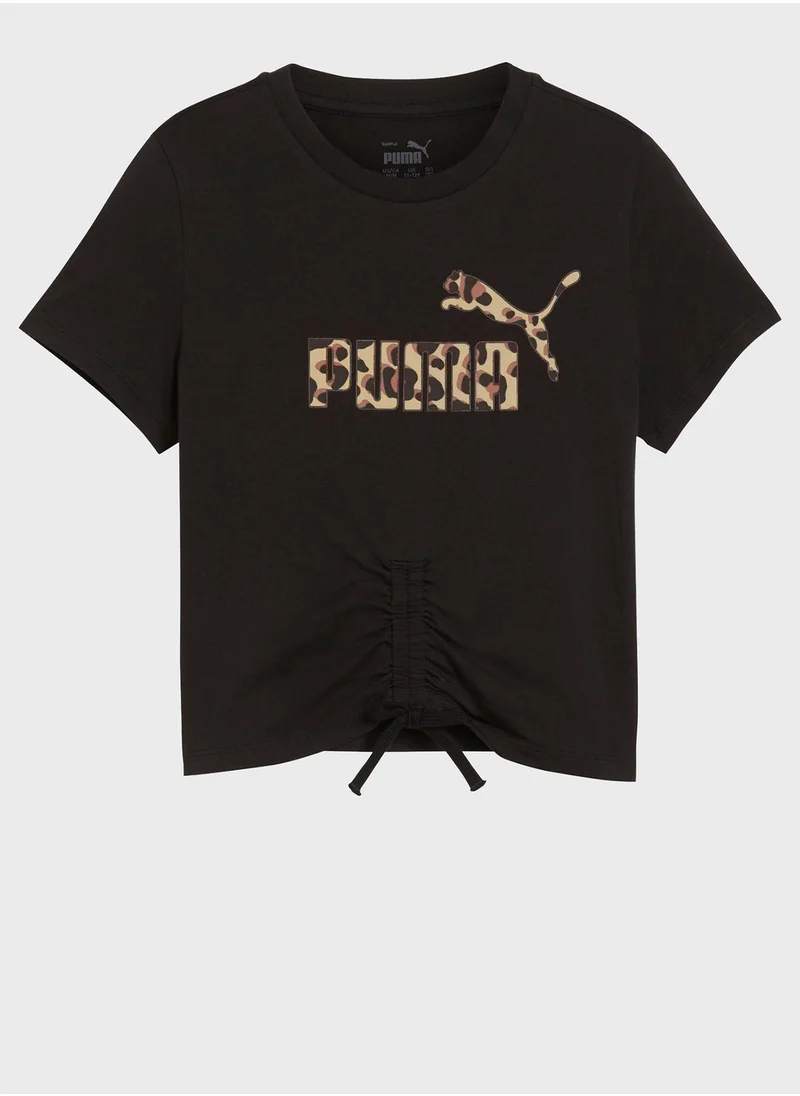 PUMA Kids Essential  Animal Knotted T-Shirt