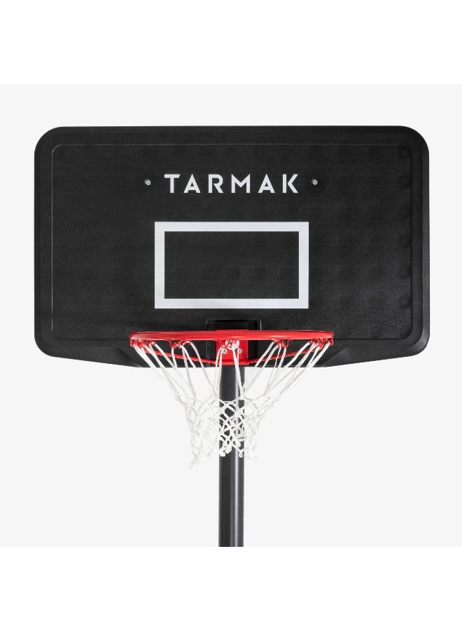 Tarmak حلقة كرة السلة مع قاعدة قابلة للتعديل (من 2.20 إلى 3.05م) B100 - أسود - Image 3