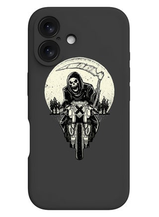 iPhone 16 Black Protective Slim Fit Case Liquid Silicone Cover with Full Body Protection Anti-Scratch Shockproof Case For iPhone - Skull Biker - pzsku/Z1C508C9A3E312904C9E9Z/45/_/1725461918/b9543cd9-497a-43f5-89d0-34be46397105