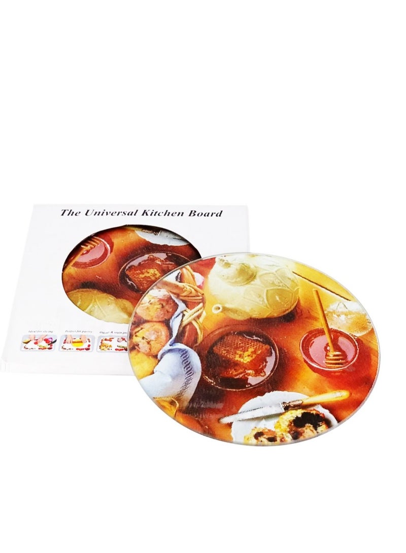 Heat-resistant glass Coaster - Image 1
