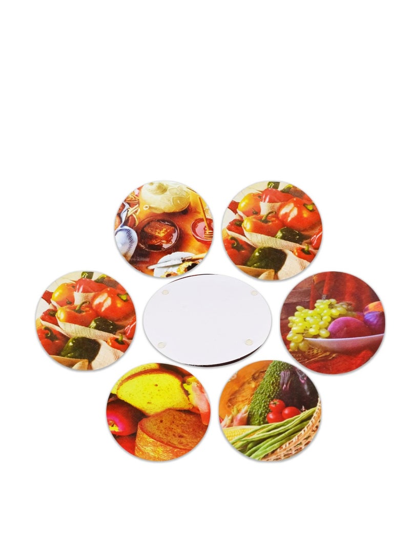 Heat-resistant glass Coaster - Image 3
