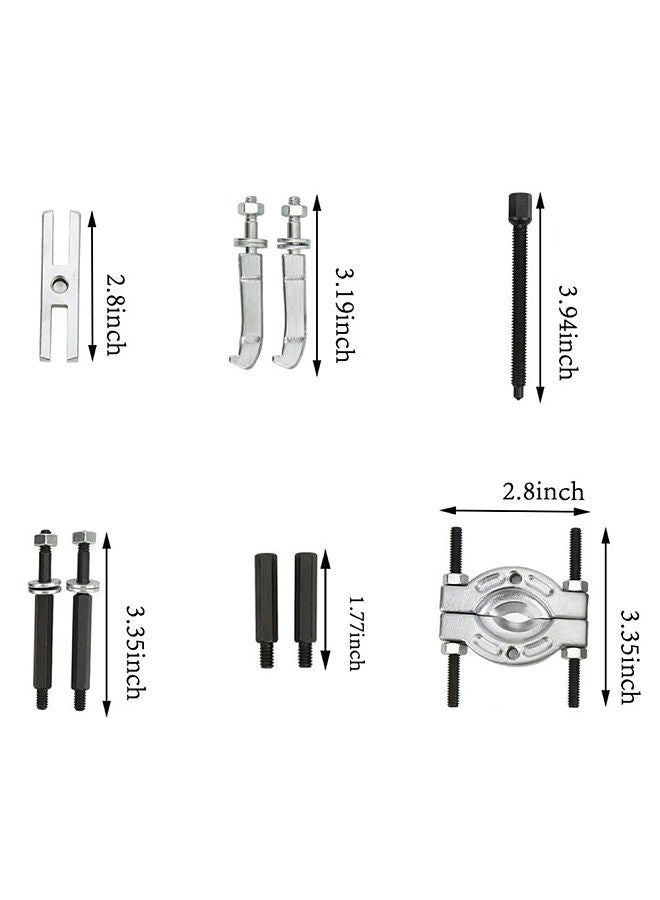 9PCS 40CR Alloy Steel Bearing Removal Tool Set Bearing Disassembly Puller Repairing Tools Kit - Image 4