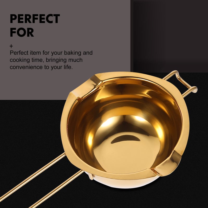 2 pcs Melting Pot Stainless Steel Melting Bowl Chocolate Heating Pot Kitchen Tool - Image 5