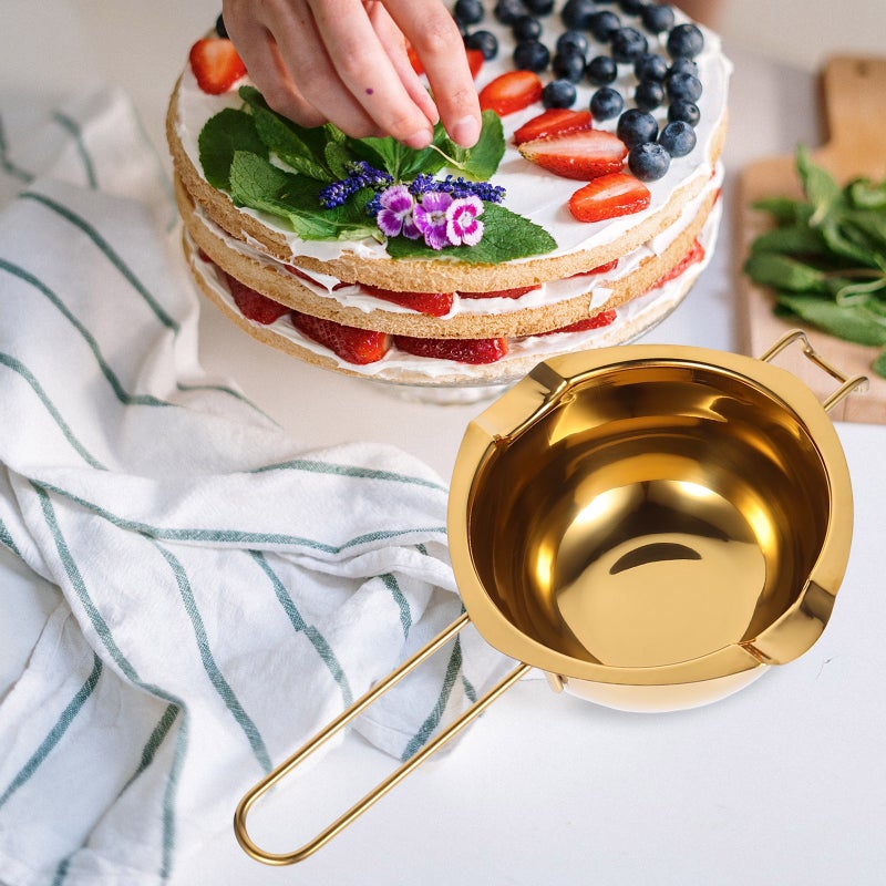 2 pcs Melting Pot Stainless Steel Melting Bowl Chocolate Heating Pot Kitchen Tool - Image 2