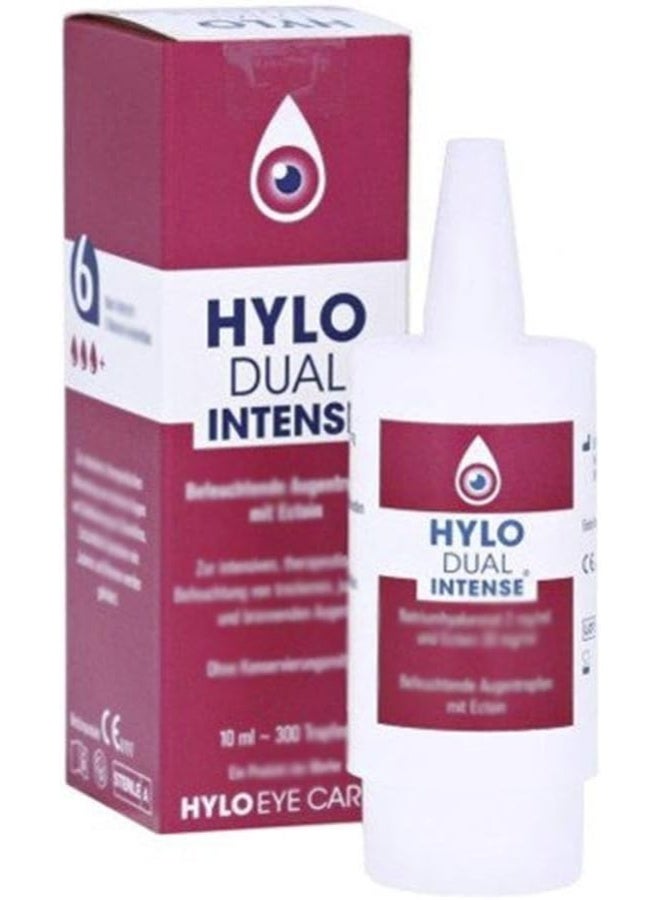 Dual Intense Lubricating Eye Drops 10ml | Soothes Dry Eyes & Relieves Irritation