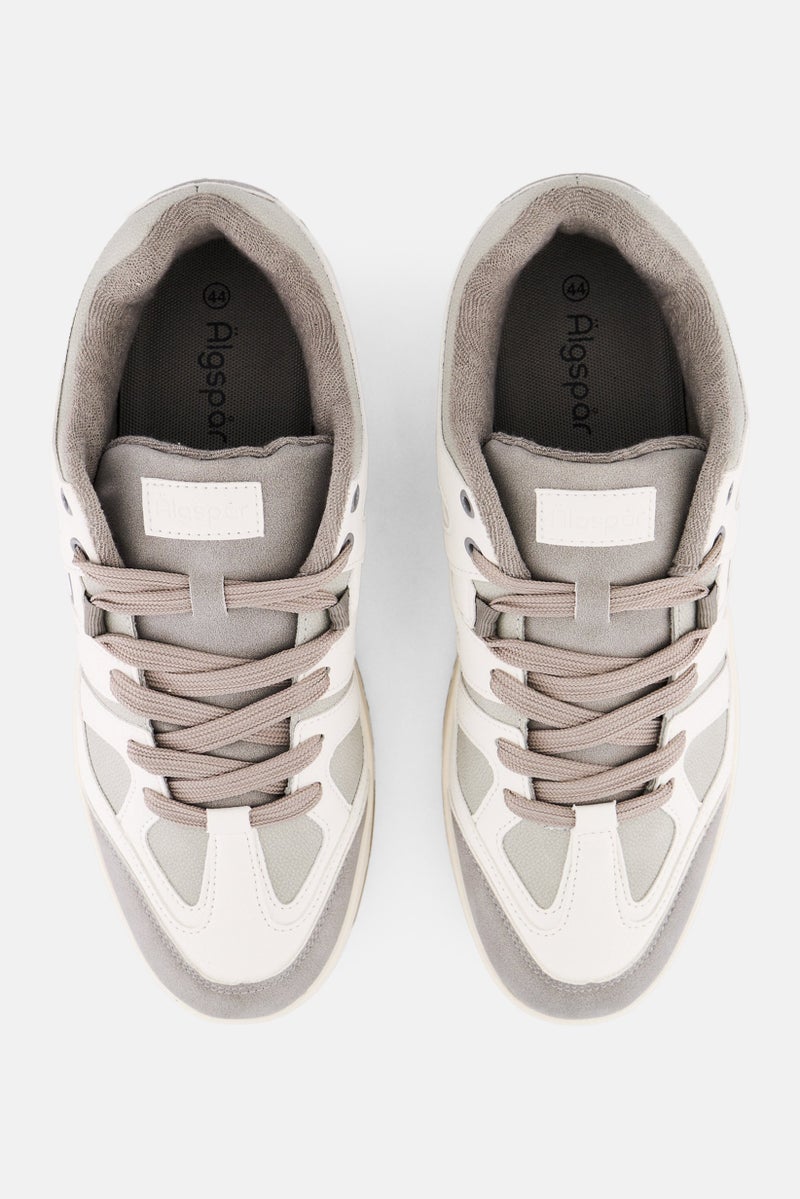 Algspar Men Lace Up Casual Shoes, Multicolor - Image 2