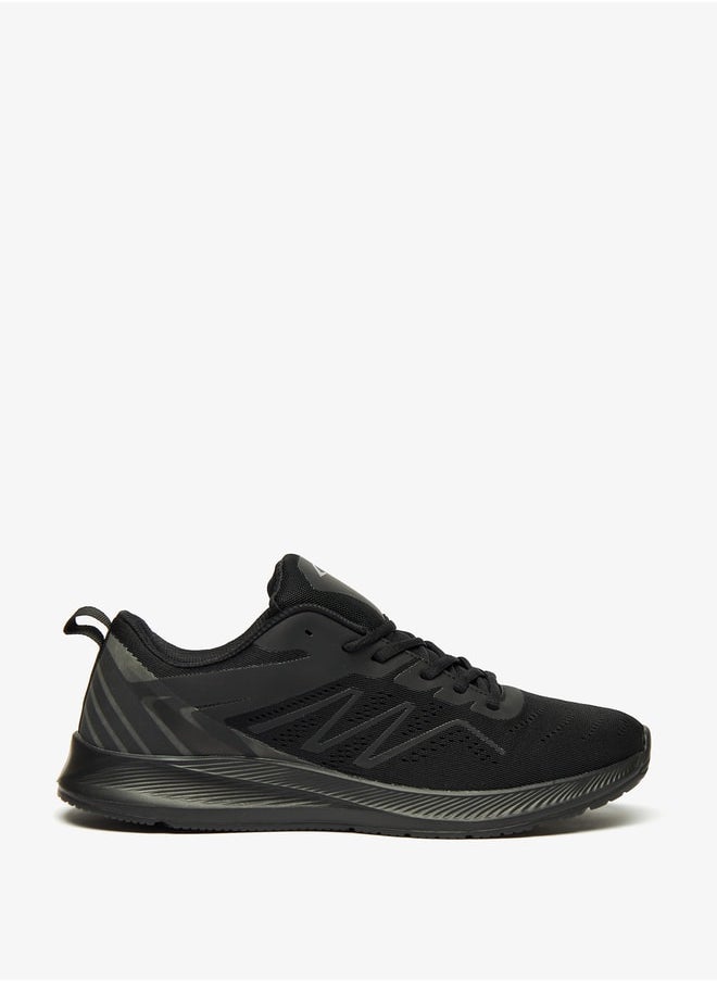 Dash - Men Textured Lace-Up Sports Shoes - Image 1