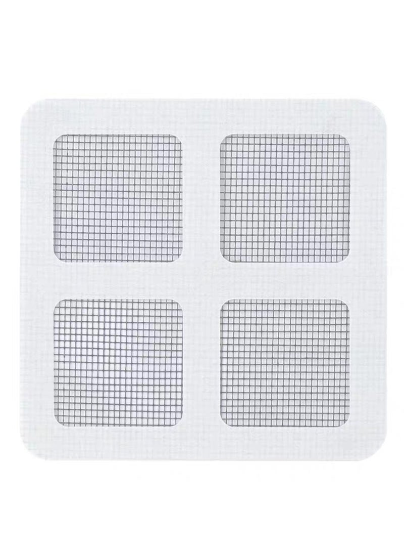 6Pcs Disposable Hair Drain Catcher Mesh Shower Cover Kitchen Bathroom Sink Strainer Stopper Anti-blocking Filter Floor Drains Sticker - Image 2