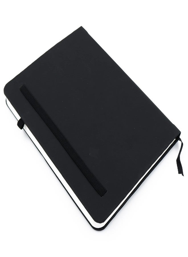 Asraw A5 Size Hardcover Diary Notebook Daily Planner Notepad with 176 Ruled Pages for Corporate Gifting and Personal Use - A5 Hardbound Notebook Diary (Black) - Image 4