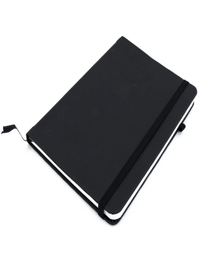 Asraw A5 Size Hardcover Diary Notebook Daily Planner Notepad with 176 Ruled Pages for Corporate Gifting and Personal Use - A5 Hardbound Notebook Diary (Black) - Image 2
