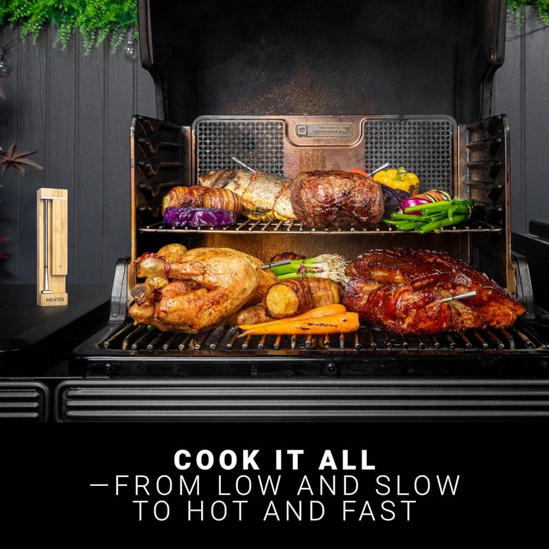 MEATER Pro / 2 Plus: Smart Bluetooth Wireless Meat Thermometer Digital | Lab-Certified Accuracy | Oven, Grill, Smoker, Air Fryer, BBQ, & Kitchen Cooking | Easy-to-Use with Free App - Image 5