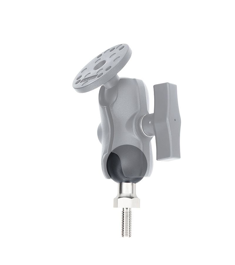 2pcs 1.5 Inch Threaded Ball Mount Adapter 360 Degree Adjustment Stainless Steel Screw - Image 4