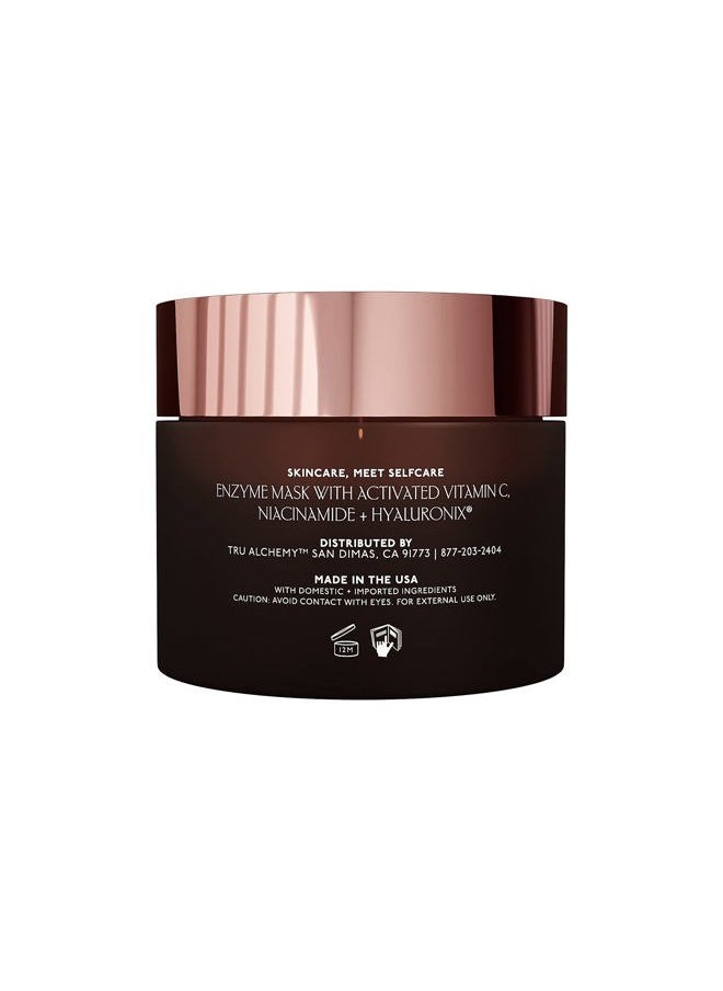 Mystic Mask | Clay Mask for Face, Pores, & Age Spots | Cleansing Kaolin Clay, Vitamin C, & Niacinamide | Deep Pore Cleansing Mask | Exfoliating Facial Masks | 1.8 oz