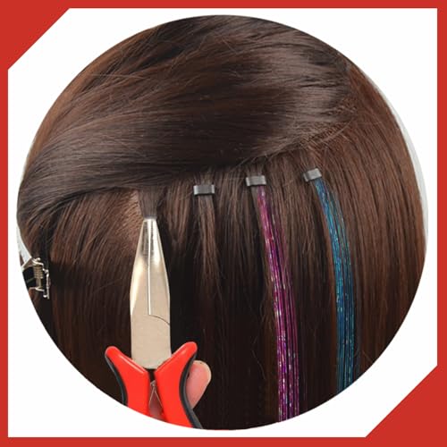 YTBYT I-Tip Hair Extensions Pliers Hair Pliers for Micro Nano Ring Hair Extensions Opener and Removal Tool - Image 5