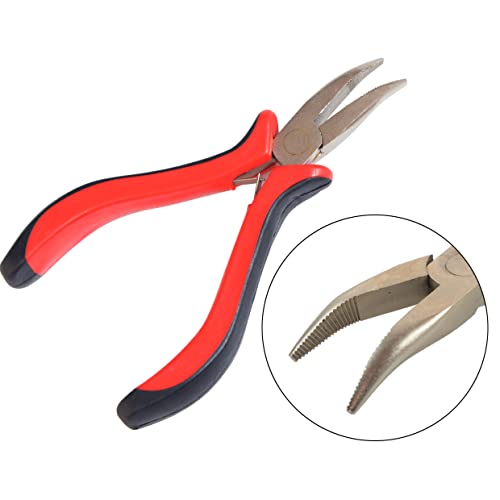 YTBYT I-Tip Hair Extensions Pliers Hair Pliers for Micro Nano Ring Hair Extensions Opener and Removal Tool - Image 3