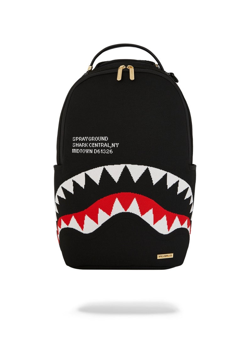 SPRAYGROUND SG SHARK CENTRAL KNIT BACKPACK - Image 1