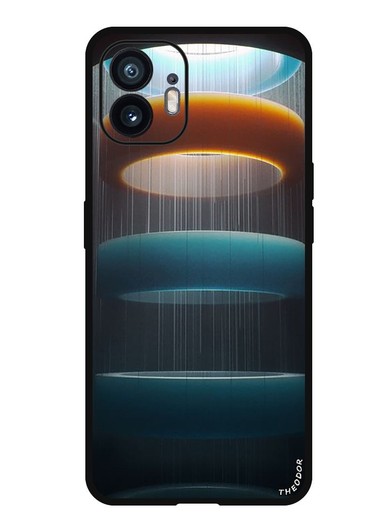 Theodor Protective Case Anti Scratch Shock Proof Bumper Cover For Nothing Phone (2) Rings - Image 1