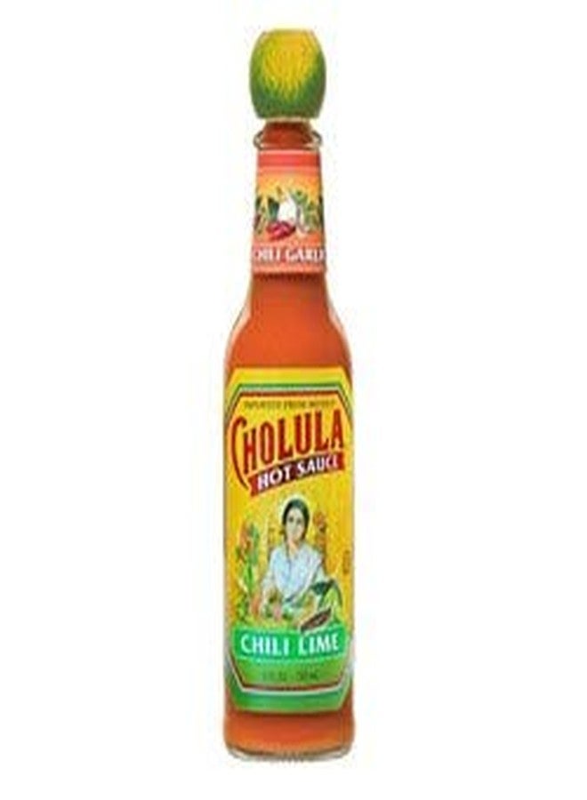 CHOLULA SAUCE HOT CHILI LIME, 5 OZ2