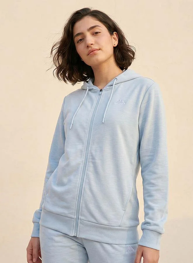 Kappa BLUE Kappa Women Zip Through Hoodie for Women | Best Price UAE
