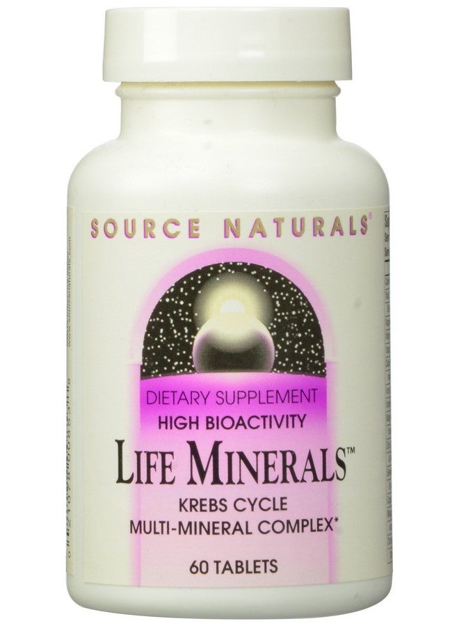 Source Naturals معادن الحياة من سورس ناتشورالز، مركب متعدد المعادن من دورة كريبس، 60 قرص - Image 1
