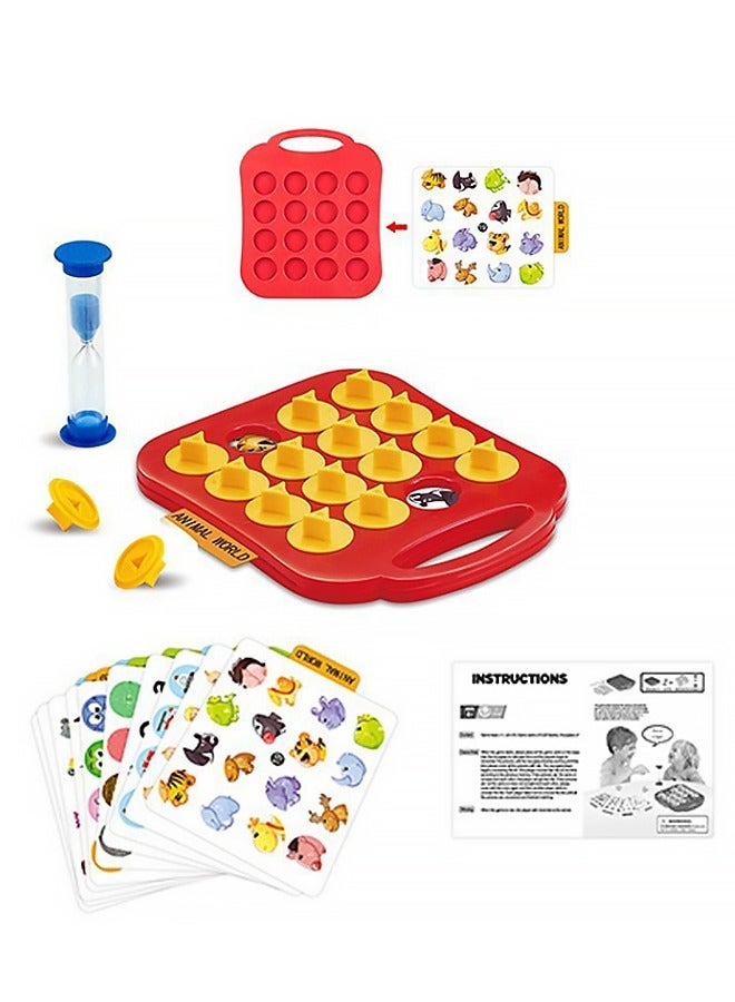 707 Games Memory Match Game Toy, Memory Training Game Board Toy for Kids & Adults, Educational Toy for Enhance Cognitive Skills & Focus, Interactive Toy for Family Party Game Gifts - Image 2