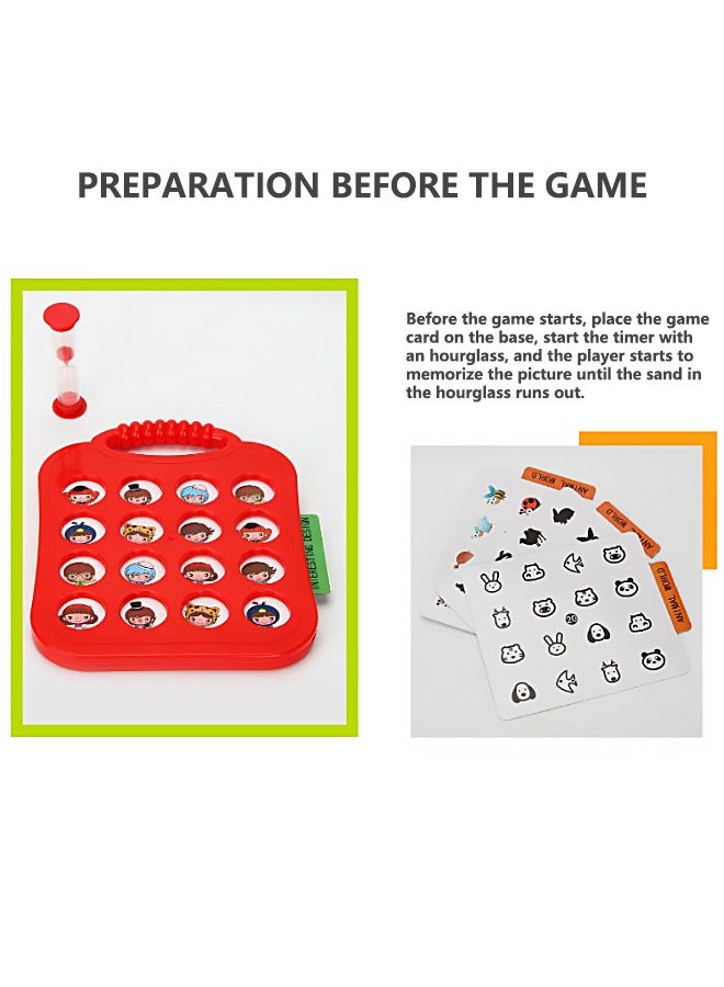 707 Games Memory Match Game Toy, Memory Training Game Board Toy for Kids & Adults, Educational Toy for Enhance Cognitive Skills & Focus, Interactive Toy for Family Party Game Gifts - Image 4