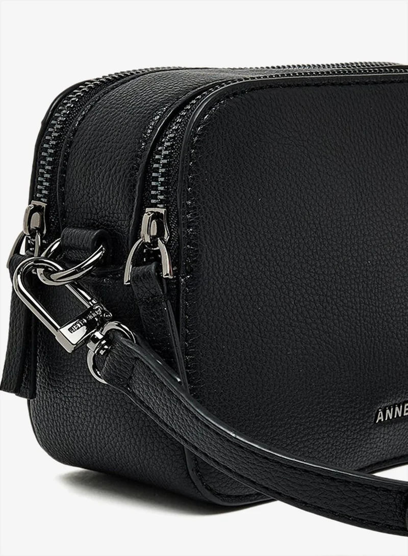 ANNE KLEIN  Anne Klein Textured Zippered Camera Bag for Women | Best Price UAE