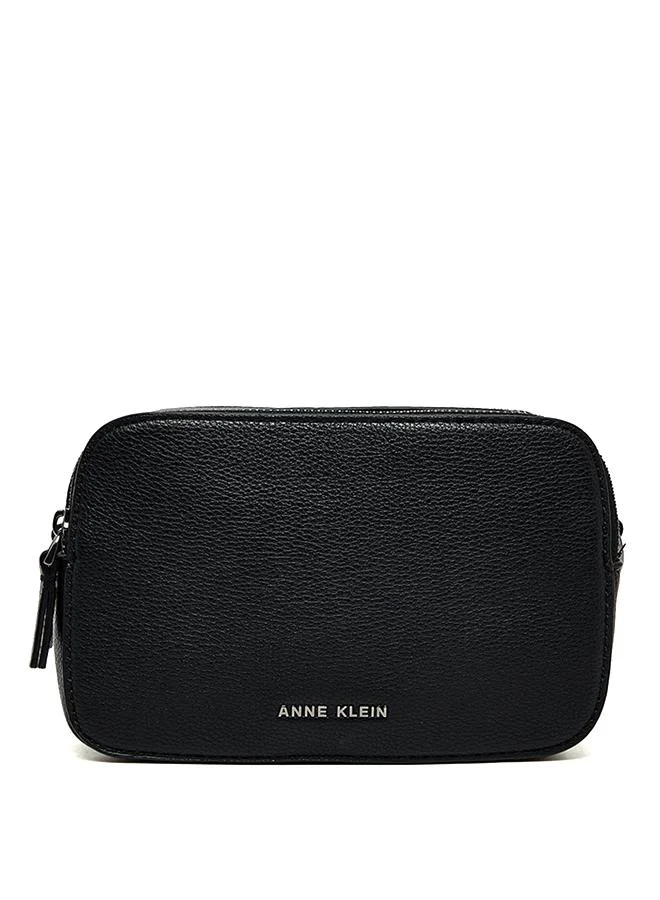 Textured Zippered Camera Bag