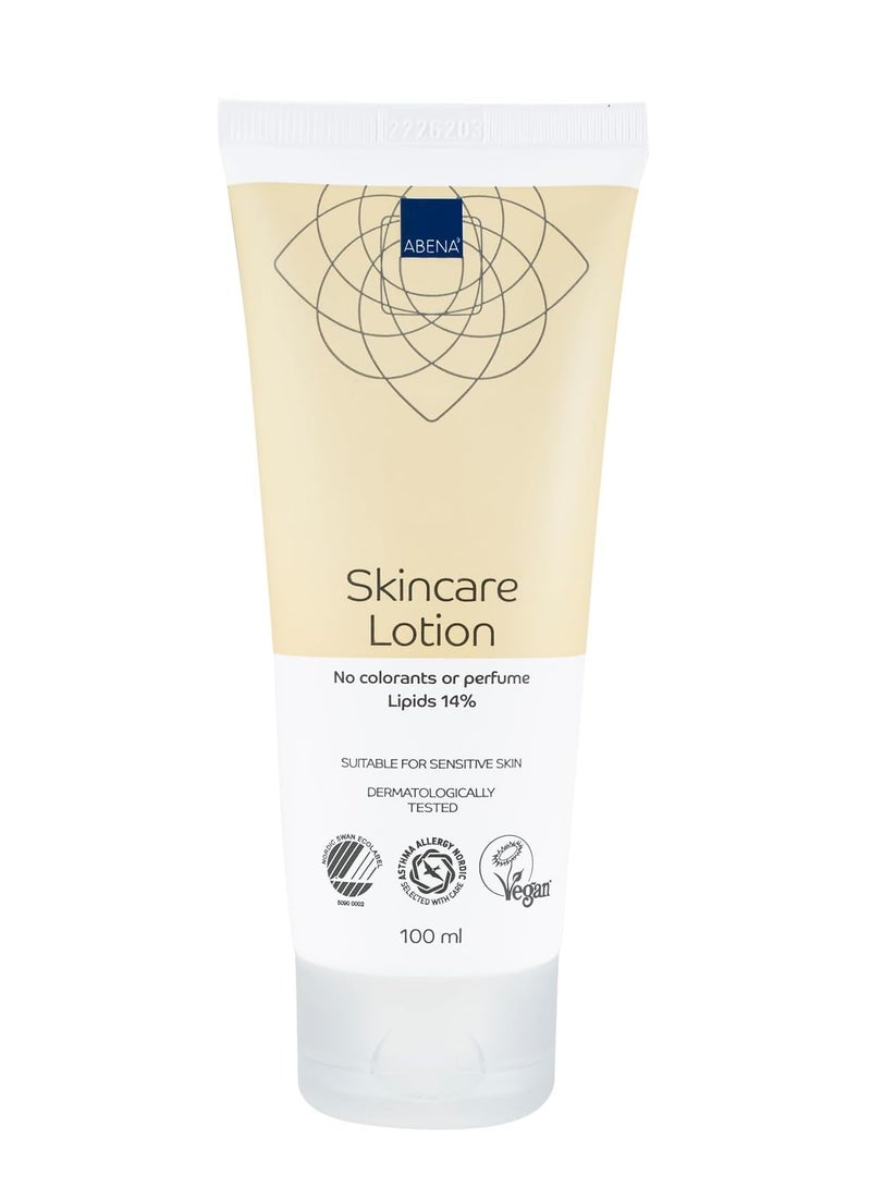 Abena Skincare Lotion, Colourant and Fragrance Free, 14% Lipids - 100 ml