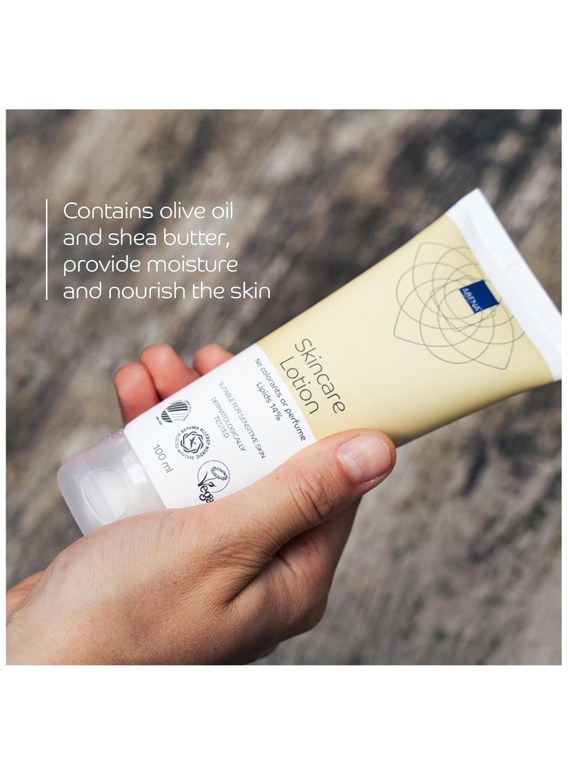 Abena Skincare Lotion, Colourant and Fragrance Free, 14% Lipids - 100 ml
