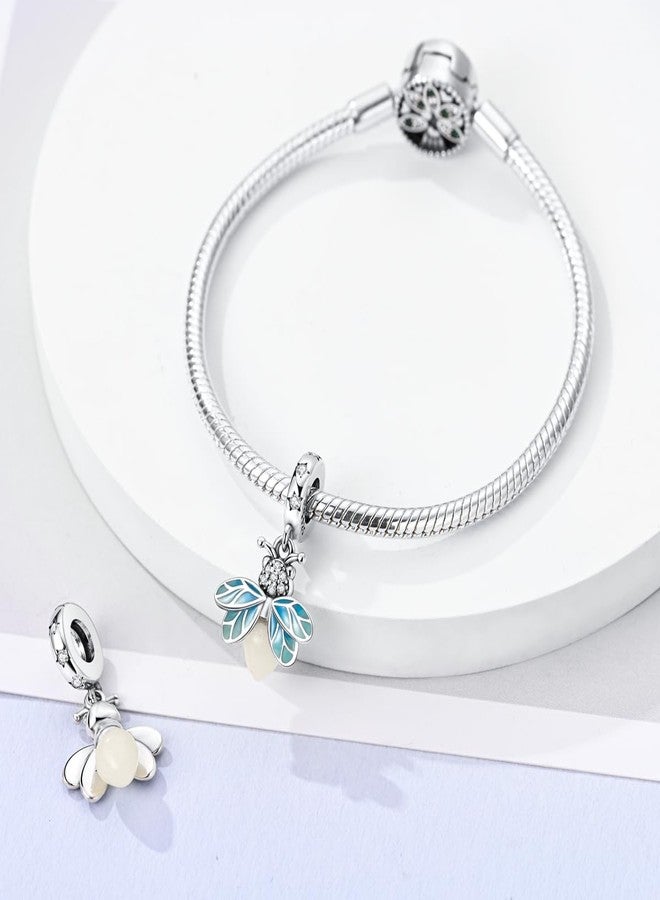 MULA 925 Sterling Silver Charms for Bracelets and Necklaces Family Letters Dangle Pendants Airplane Travel Beads Family Tree Jewelry Charms for Women - Image 3